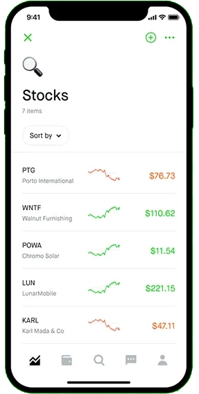 trading app
